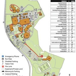 Camosun Interurban Campus Map